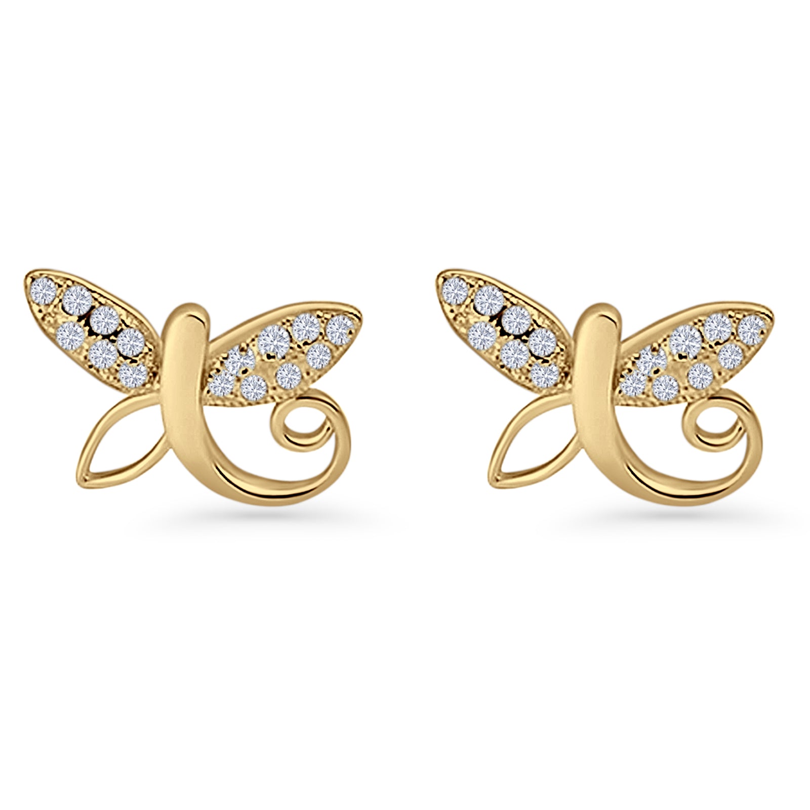 Dragonfly Stud Earrings