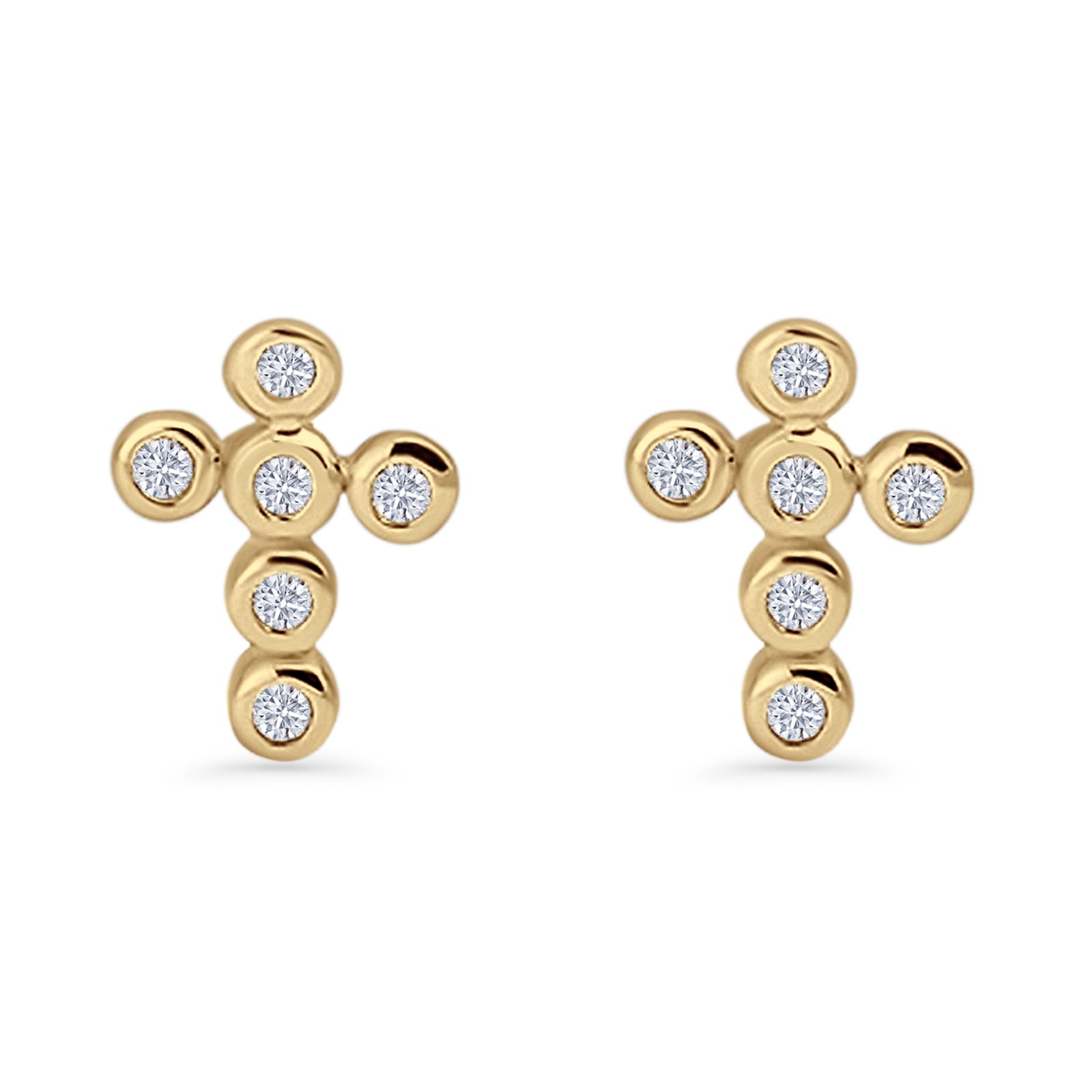 Crisscross Stud Earrings