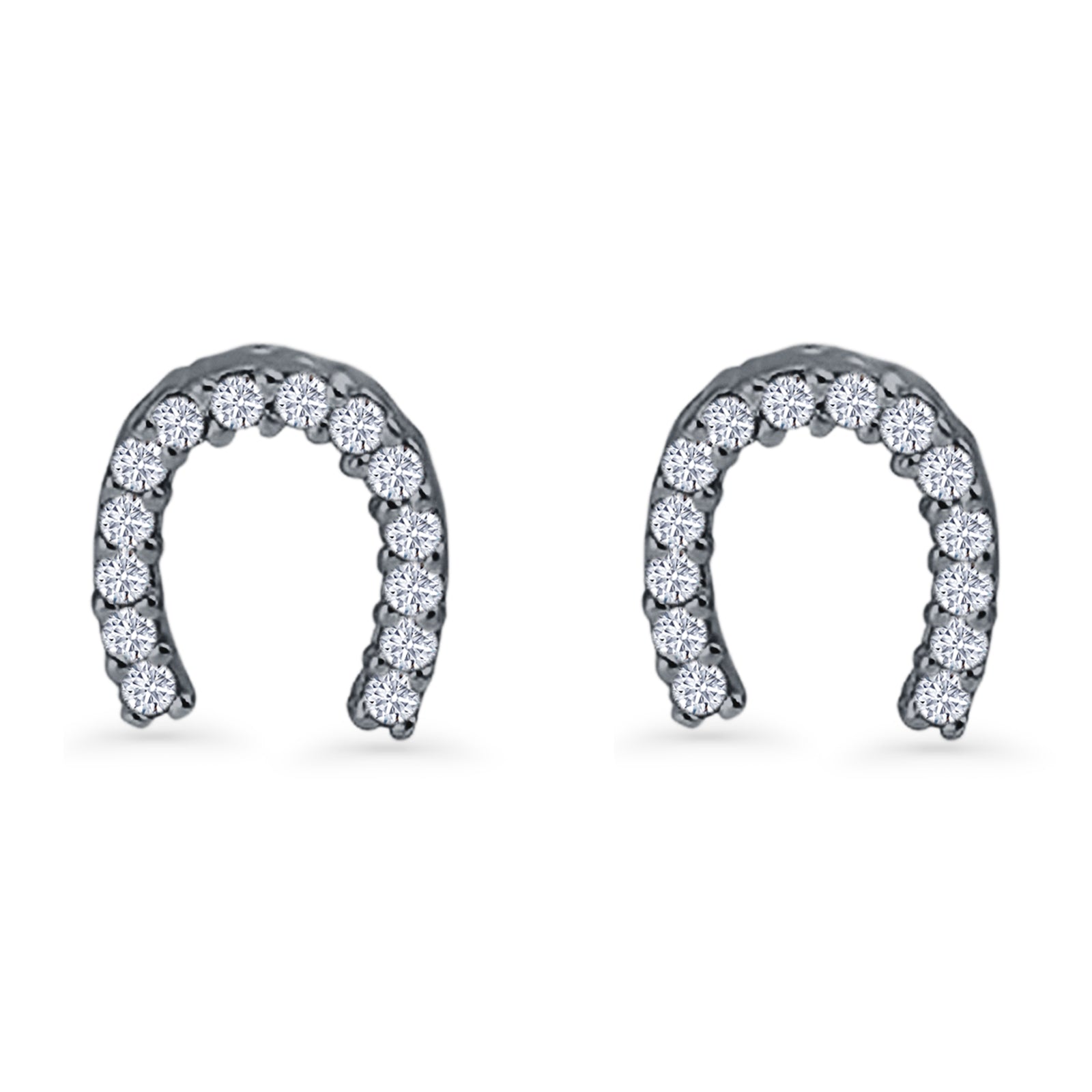 Horseshoe Stud Earrings
