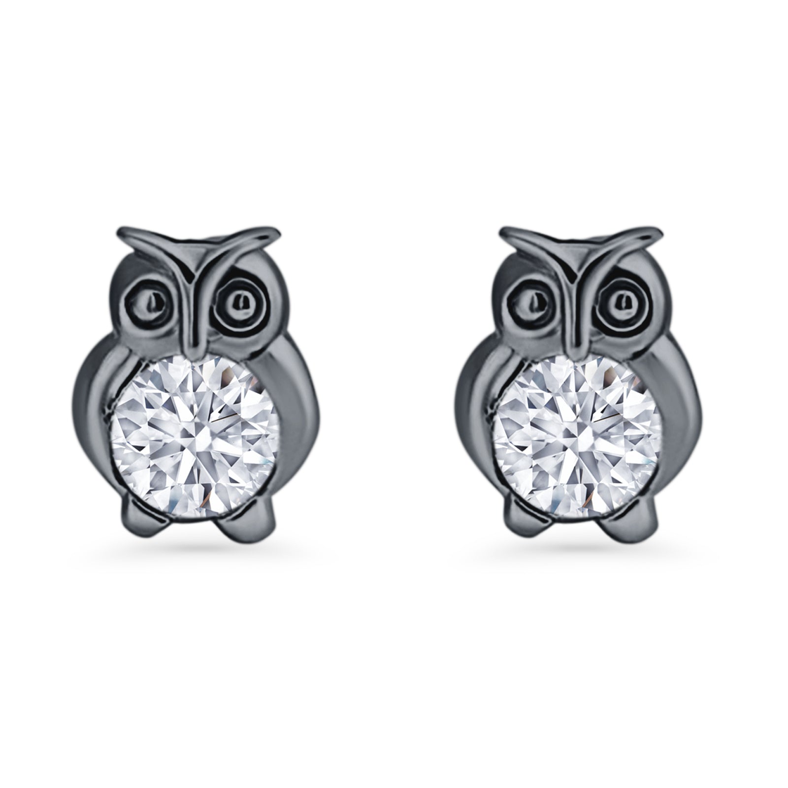 Owl Stud Earrings