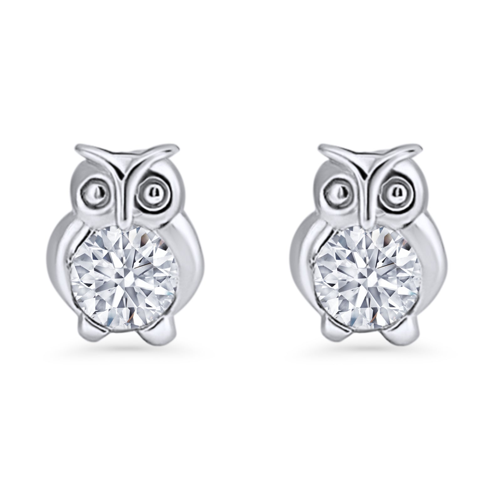 Owl Stud Earrings