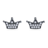 Crown Stud Earrings