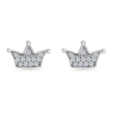 Crown Stud Earrings