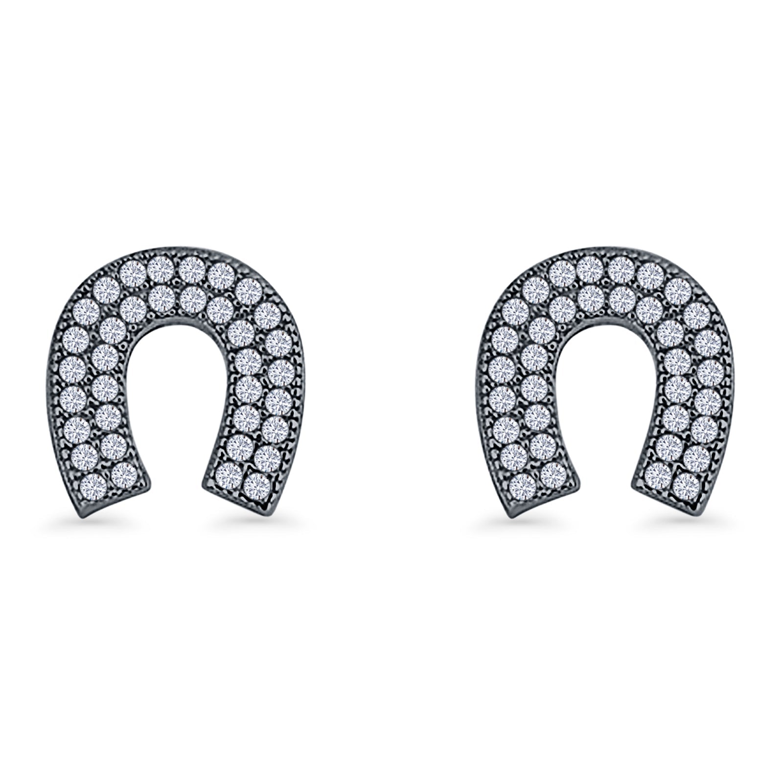 Horseshoe Stud Earrings