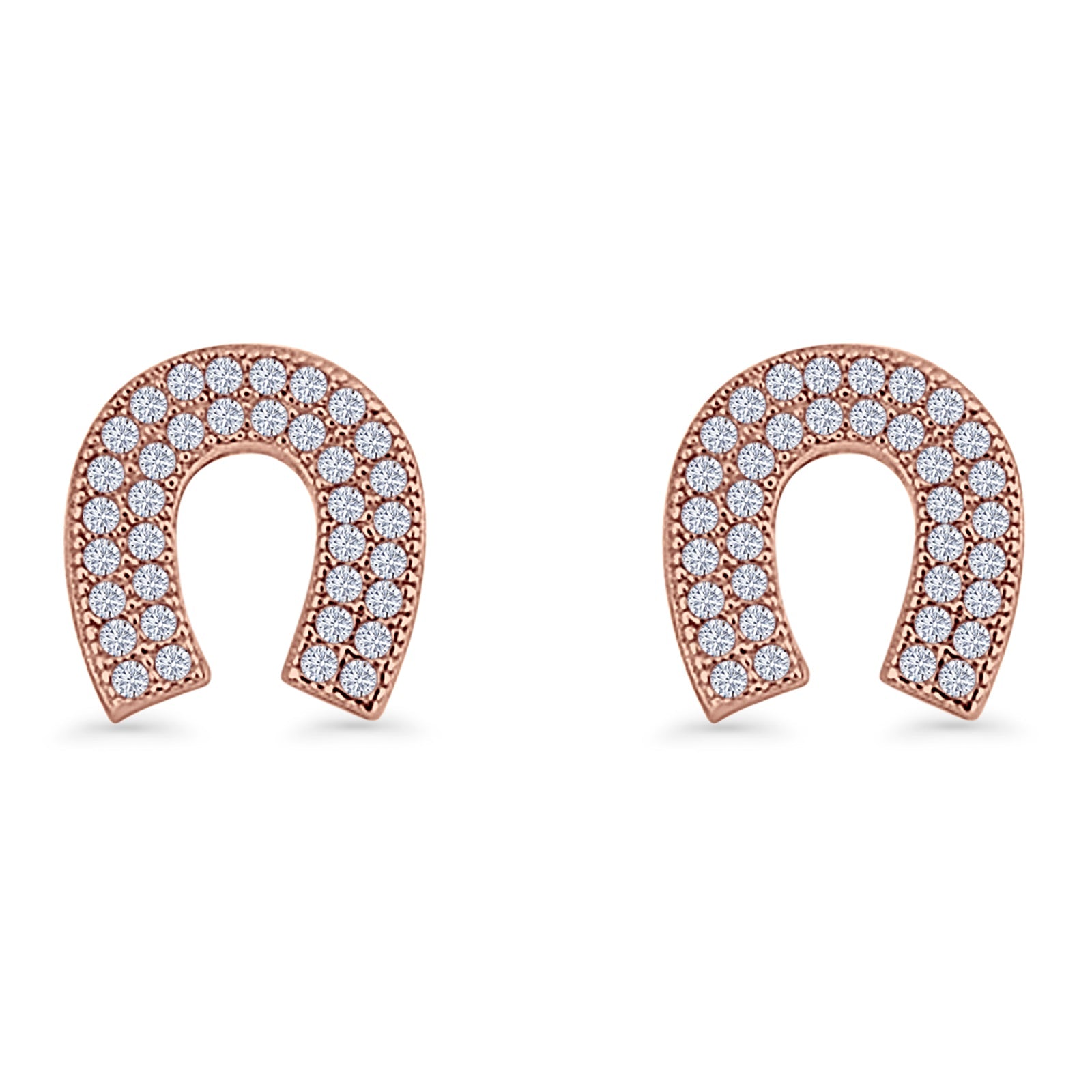 Horseshoe Stud Earrings