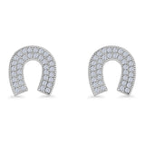 Horseshoe Stud Earrings