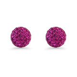 Full Ball Stud Earring