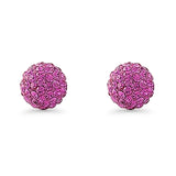 Full Ball Stud Earring