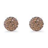 Full Ball Stud Earring