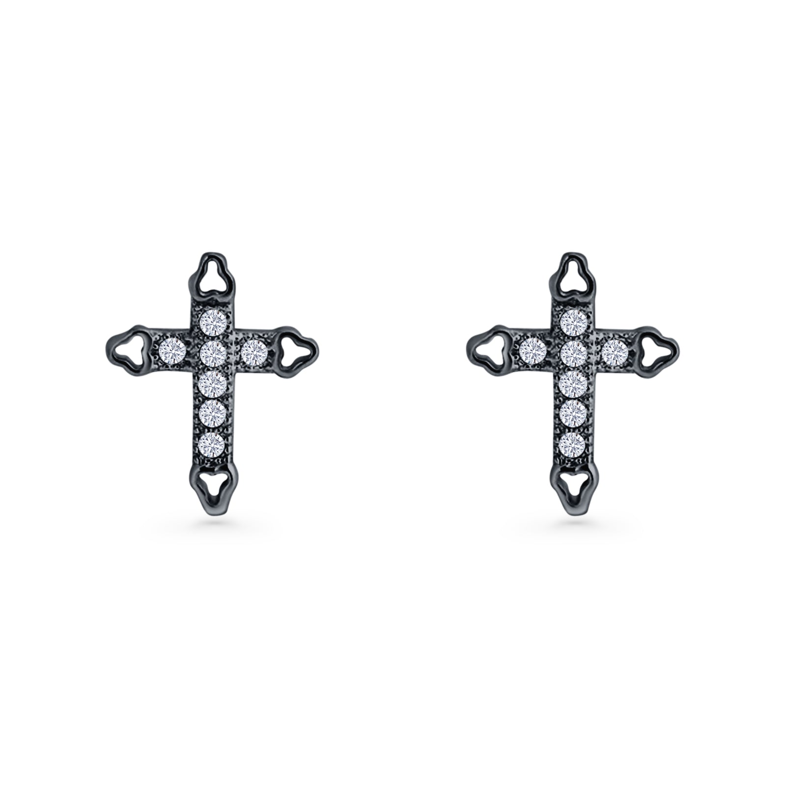 Cross Stud Earrings