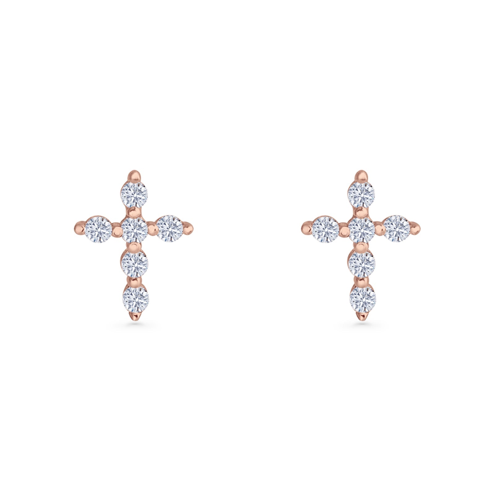 Cross Stud Earring