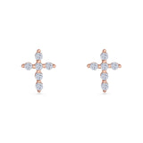 Cross Stud Earring