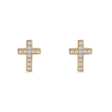 Cross Stud Earrings