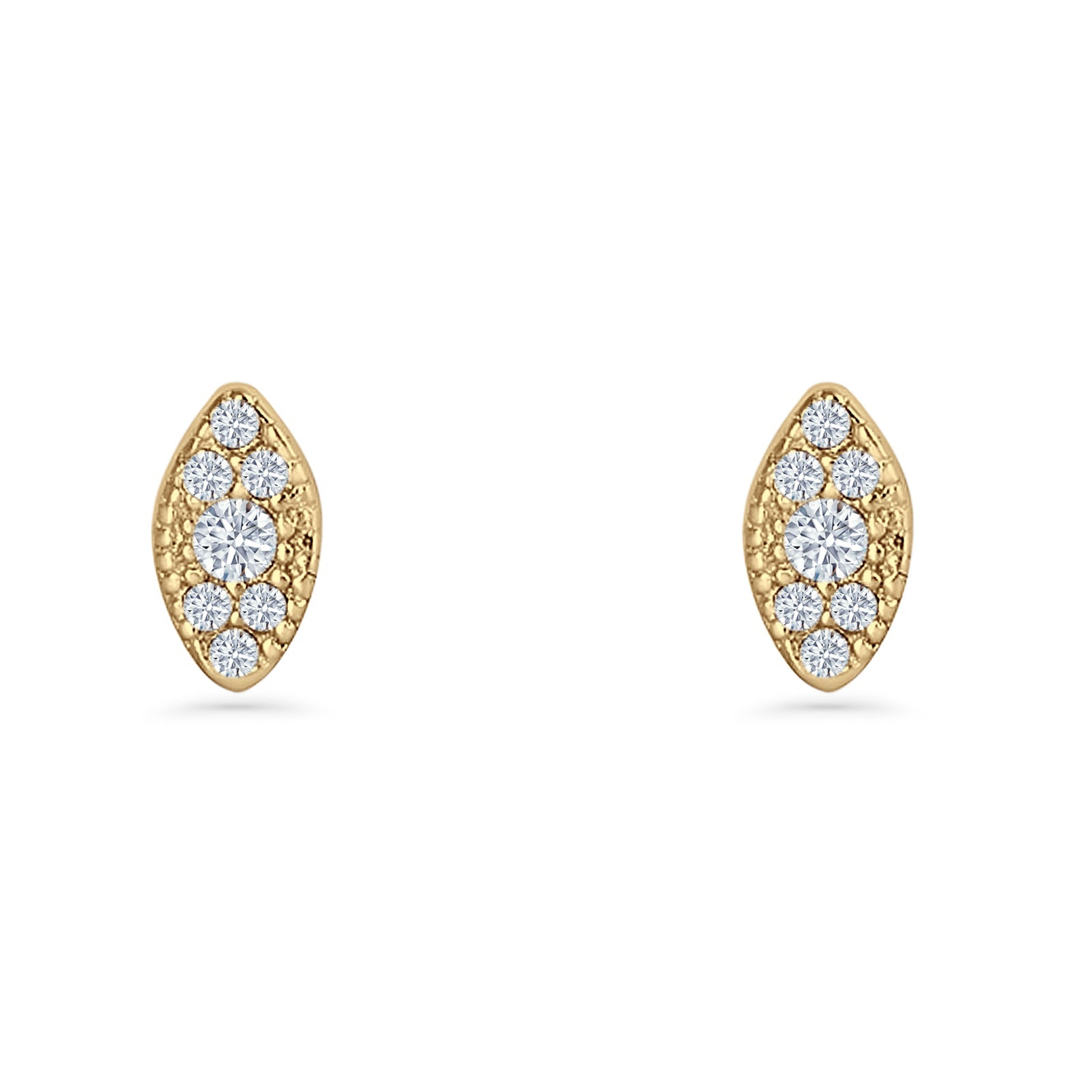 Marquise Stud Earrings