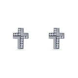Cross Stud Earring