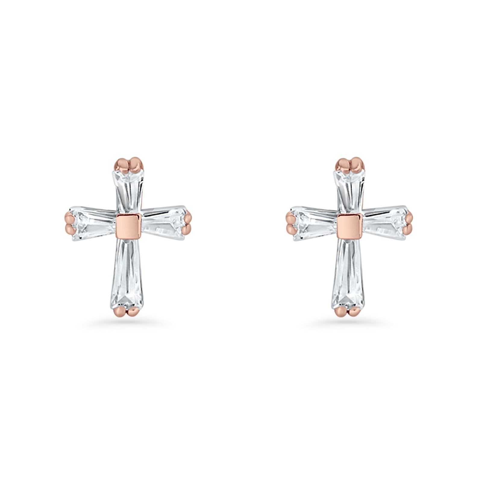 Cross Stud Earring