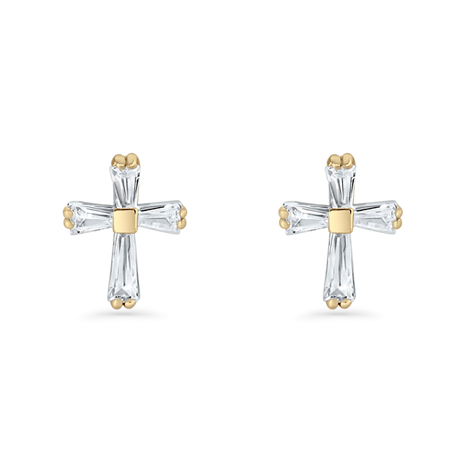 Cross Stud Earring