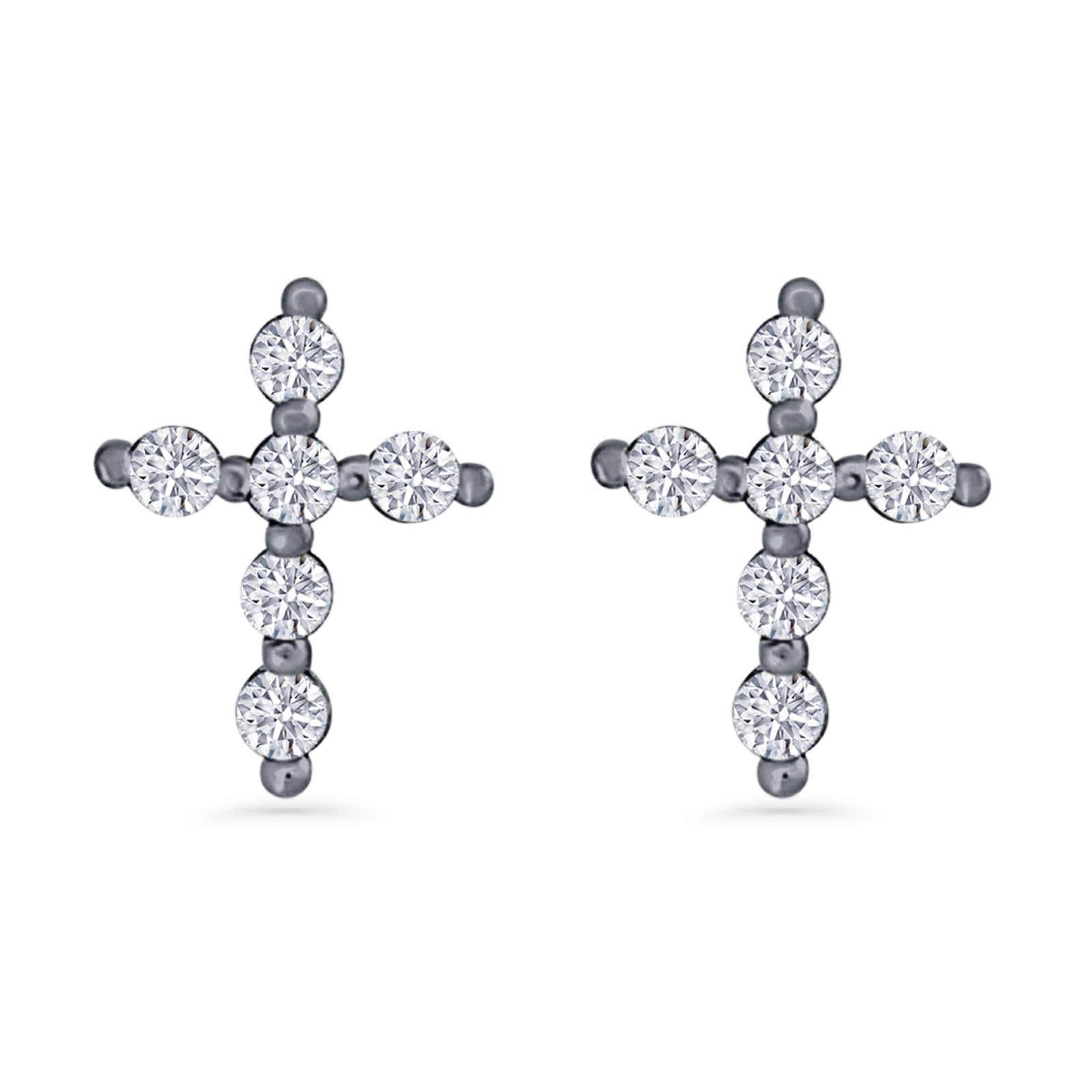 Cross Stud Earring