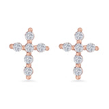 Cross Stud Earring