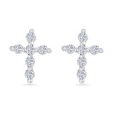 Cross Stud Earring