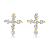 Cross Stud Earring