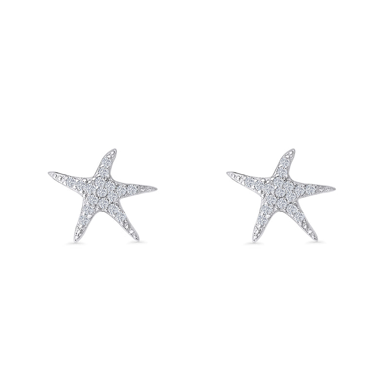 Starfish Stud Earring
