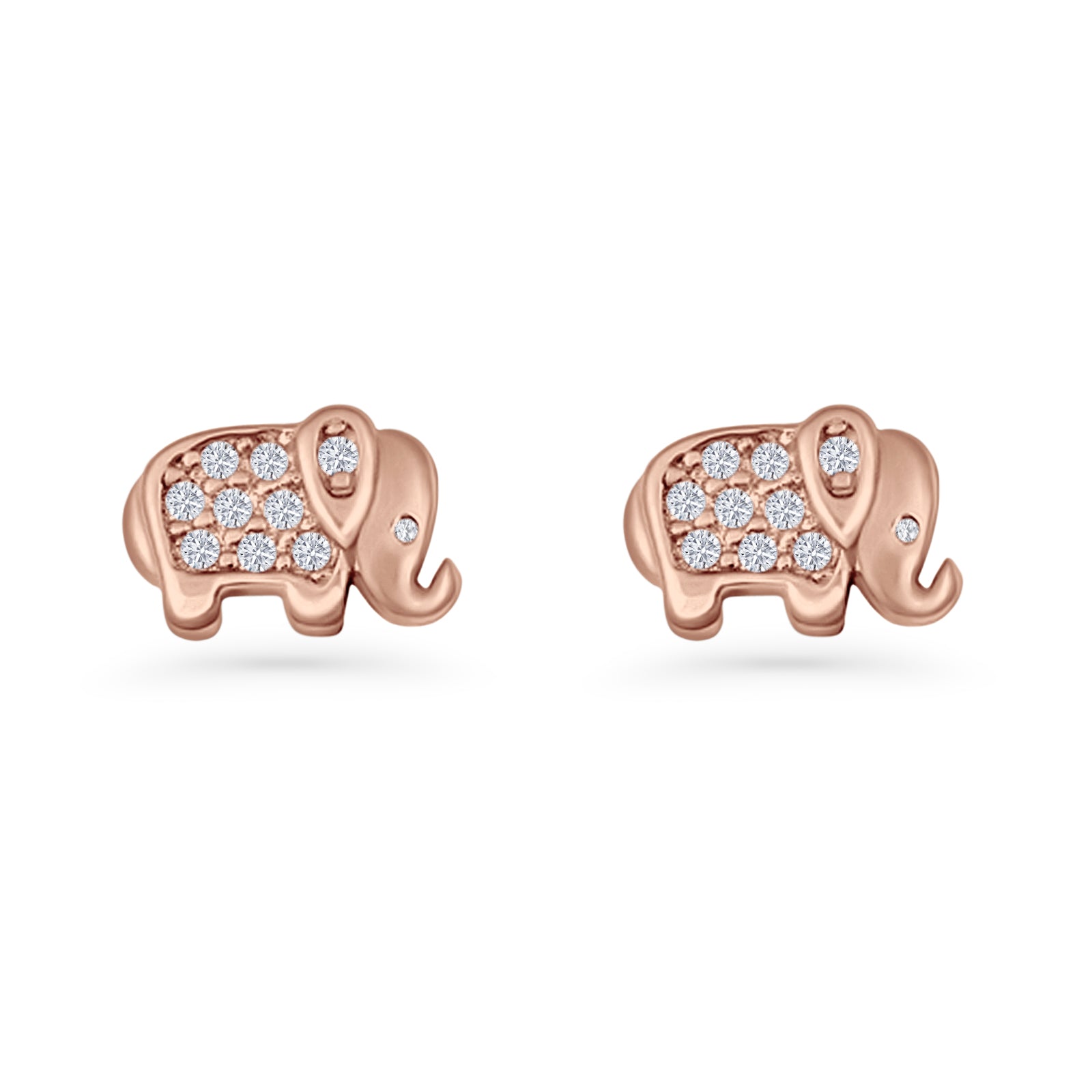 Elephant Stud Earrings