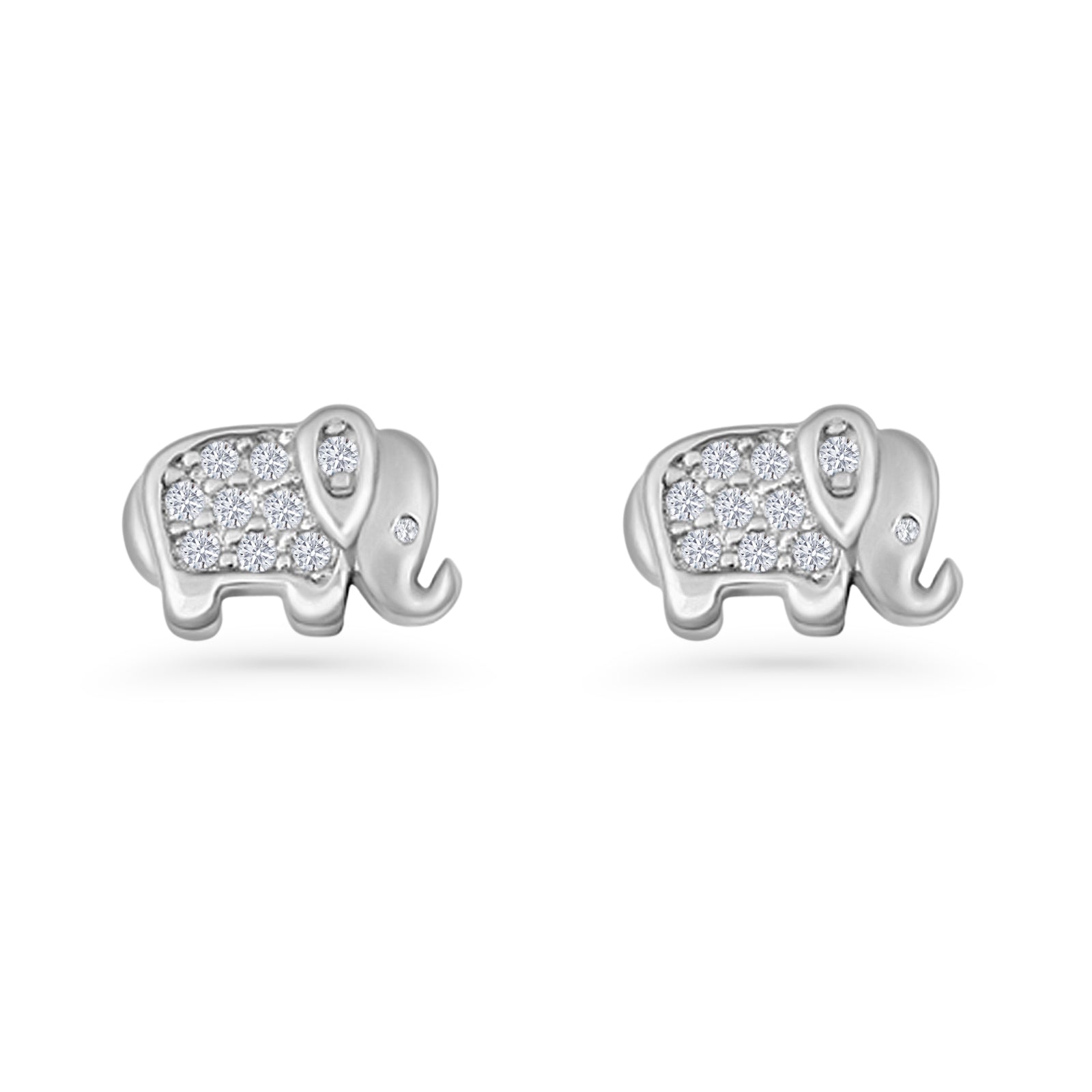 Elephant Stud Earrings