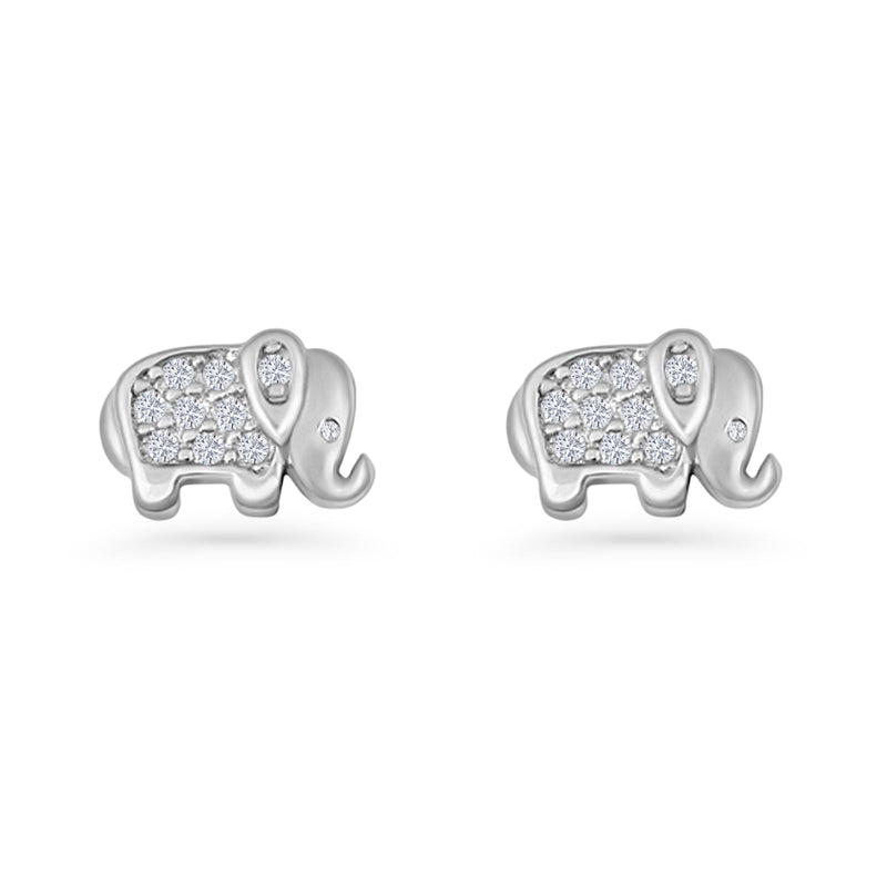 Elephant Stud Earrings