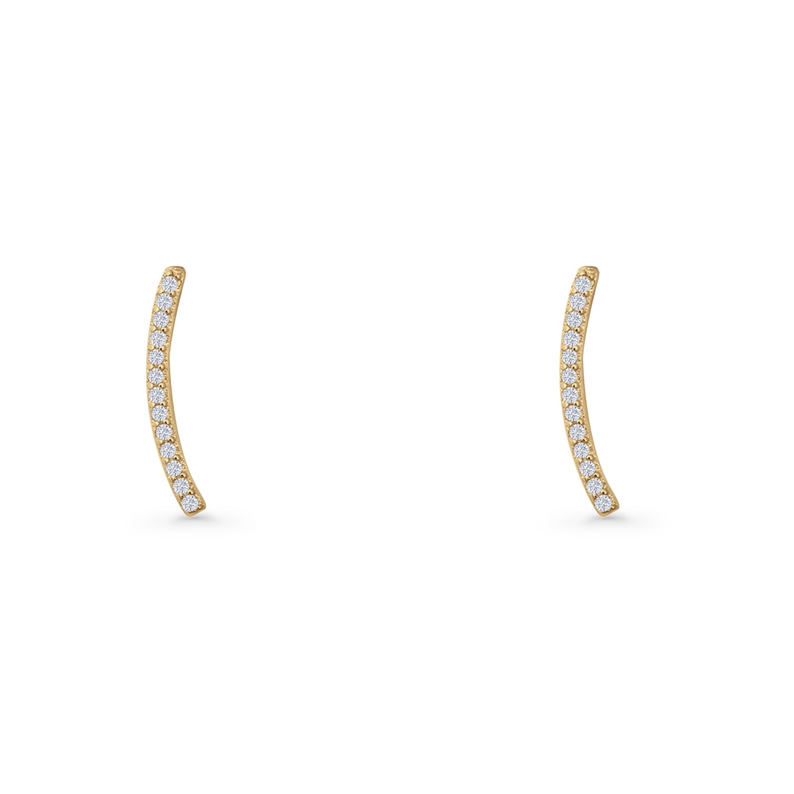 Bar Stud Earrings