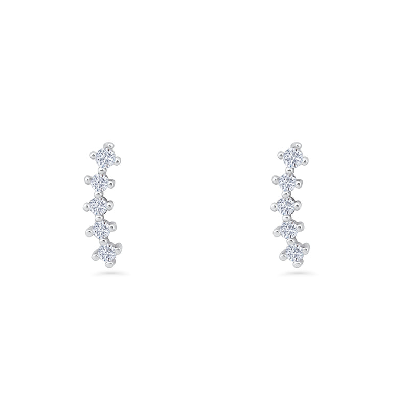 Bar Stud Earrings