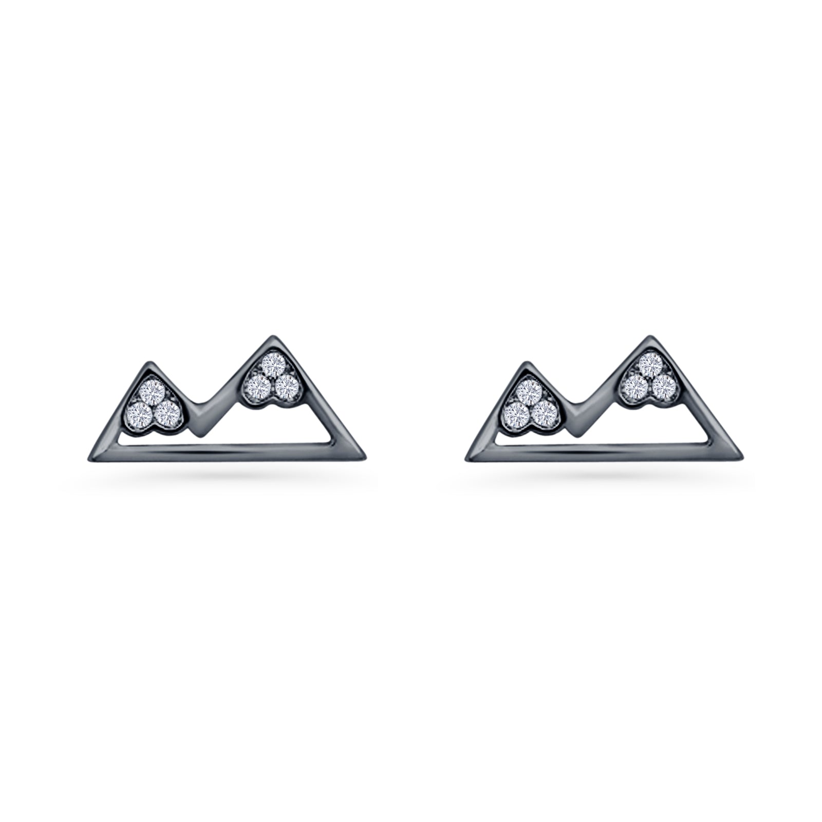Mountain Stud Earrings