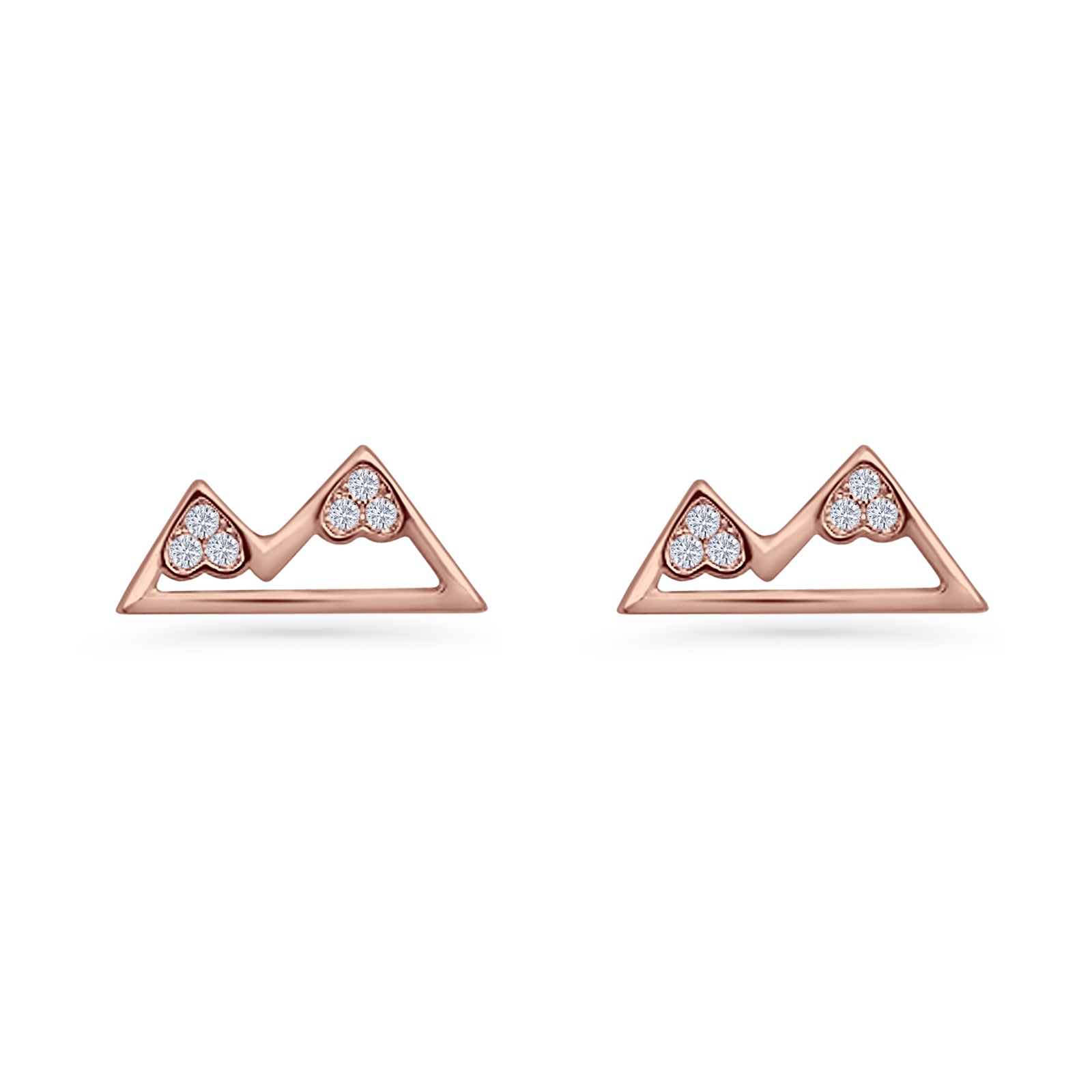 Mountain Stud Earrings