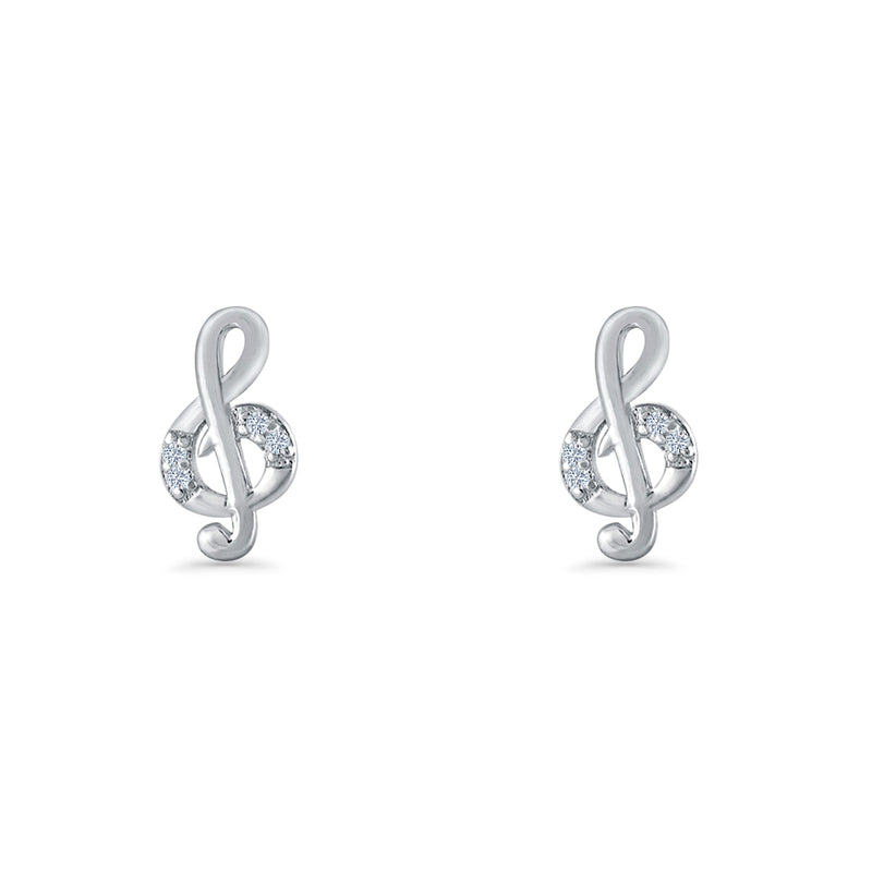 Music Notes Earring