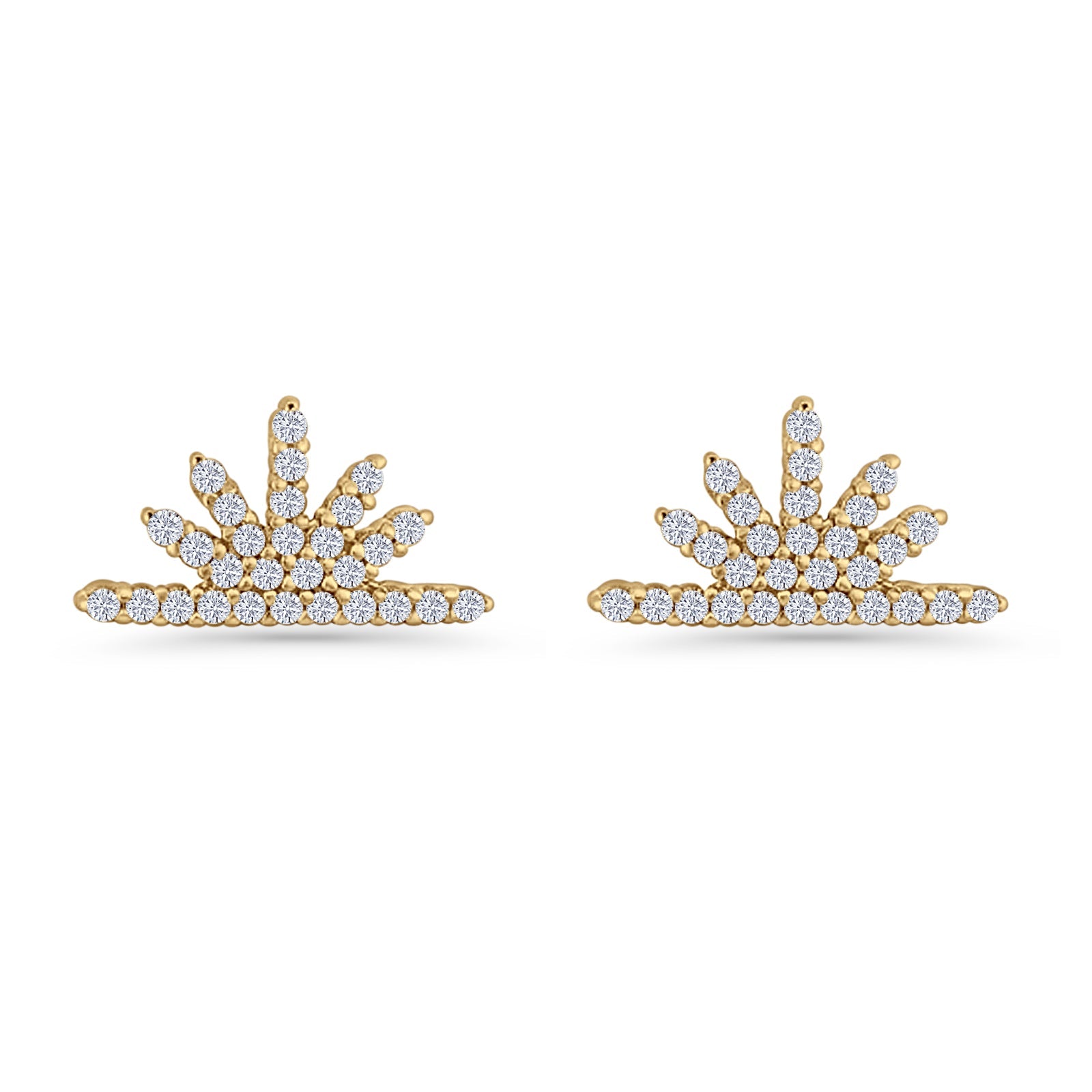 Sunburst Stud Earring