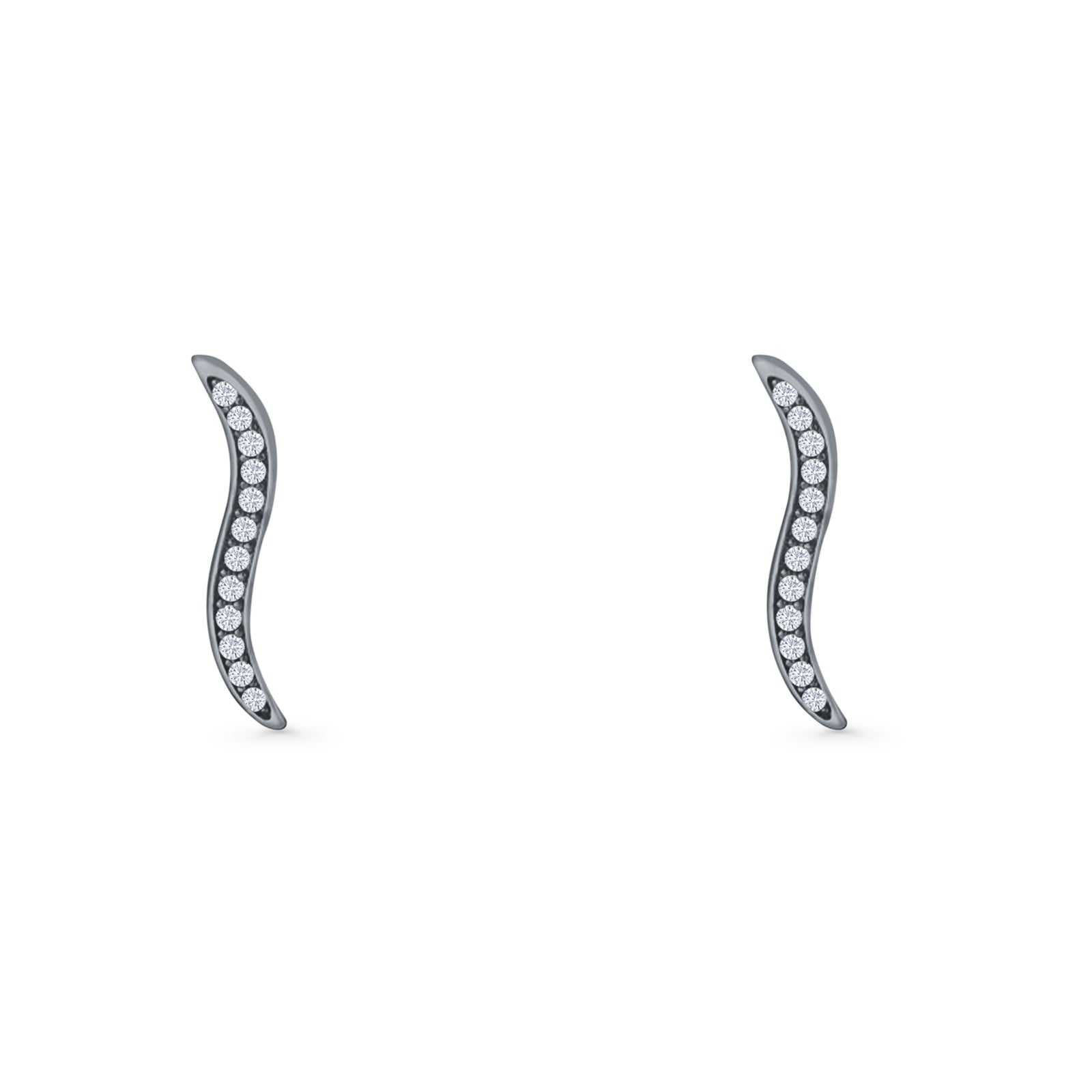 Wave Stud Earrings