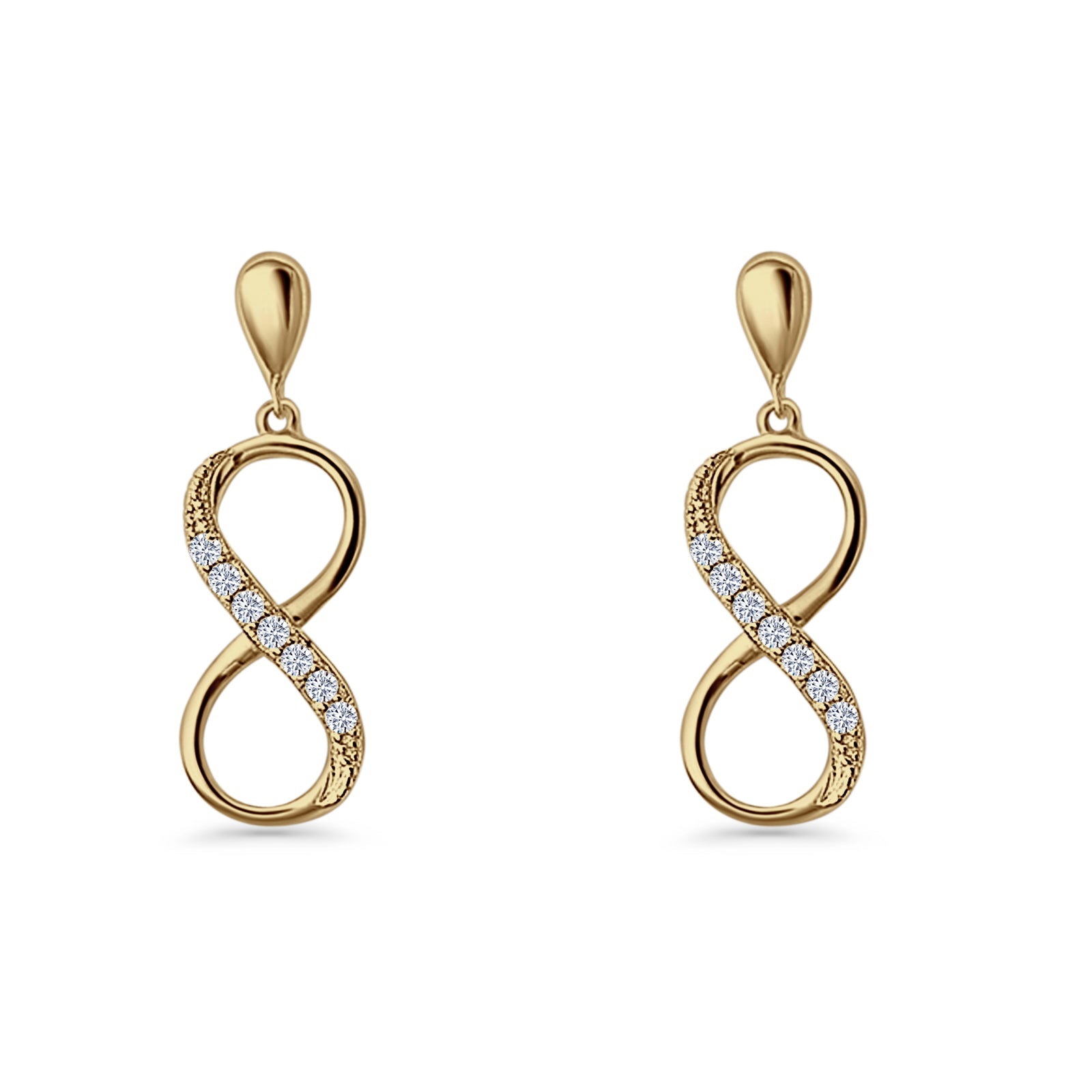 Infinity Stud Earrings