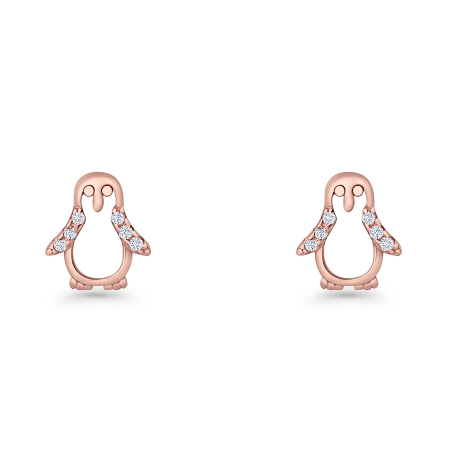 Penguin Stud Earring