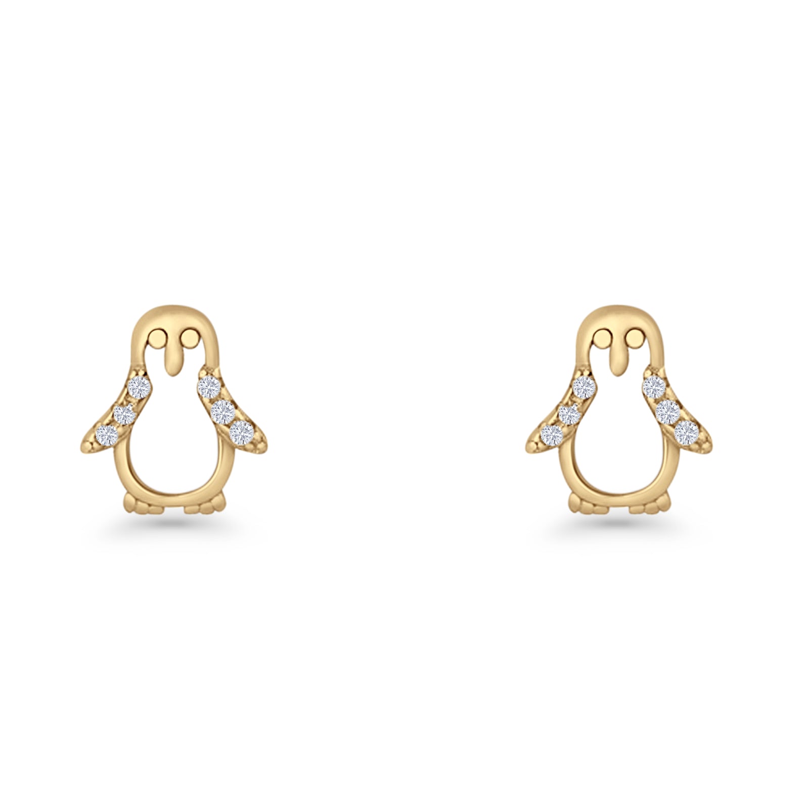 Penguin Stud Earring