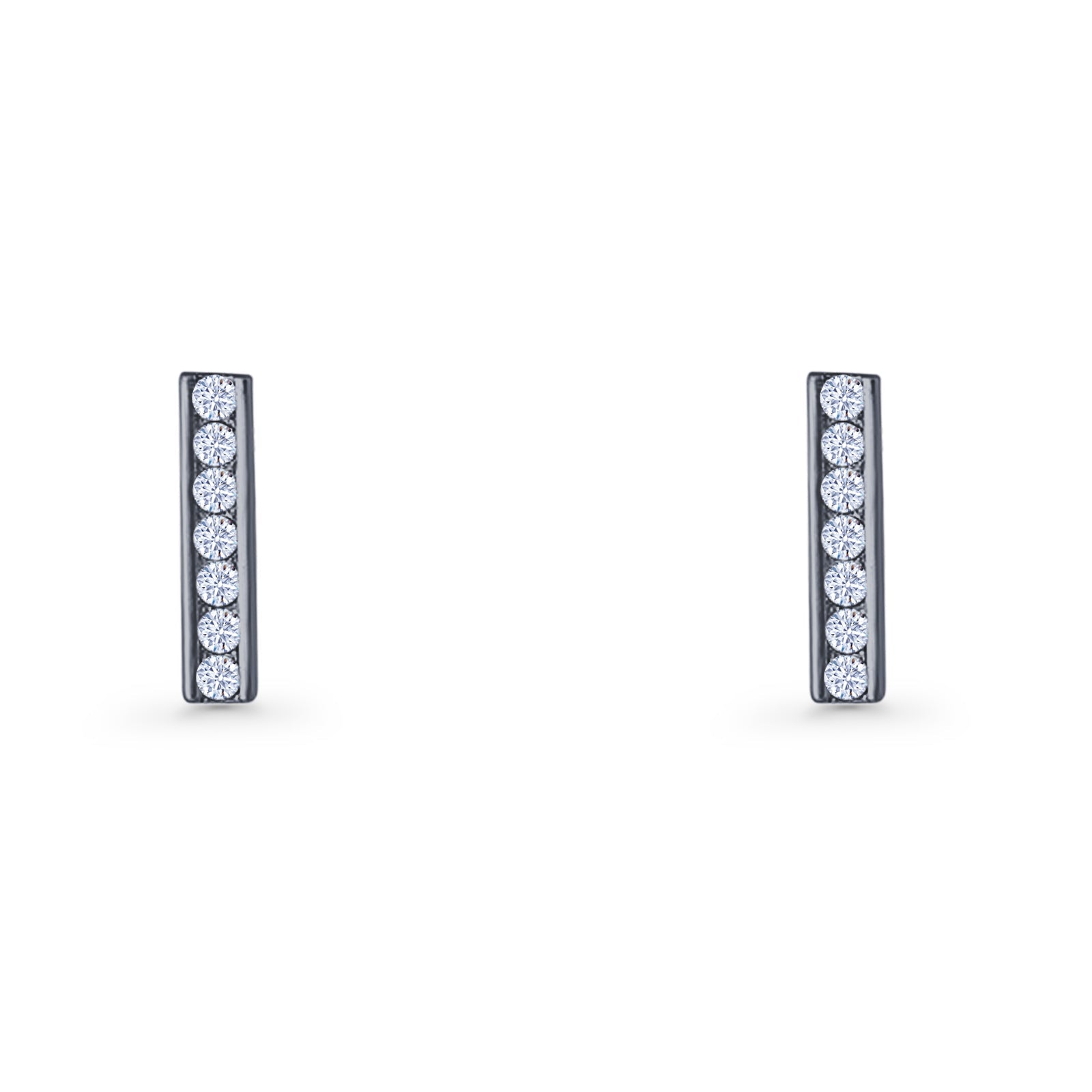 Bar Stud Earrings