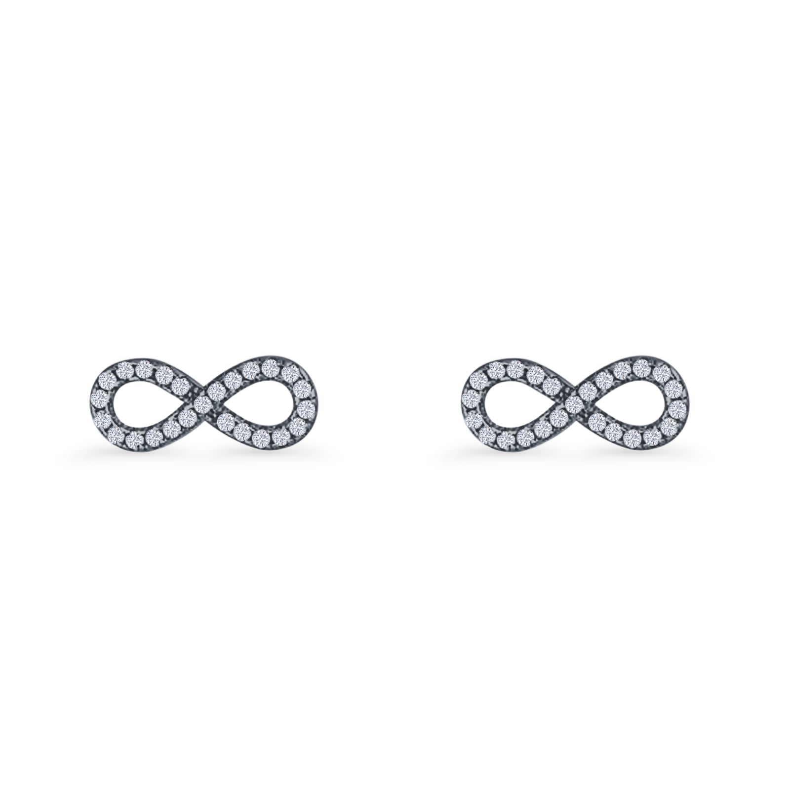 Infinity Stud Earrings