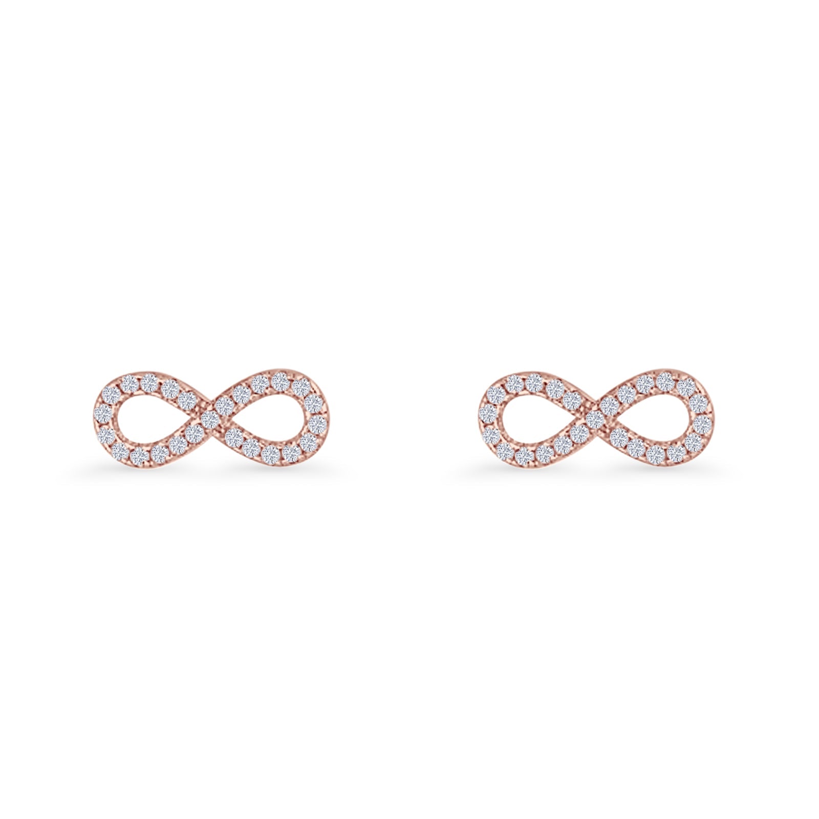 Infinity Stud Earrings