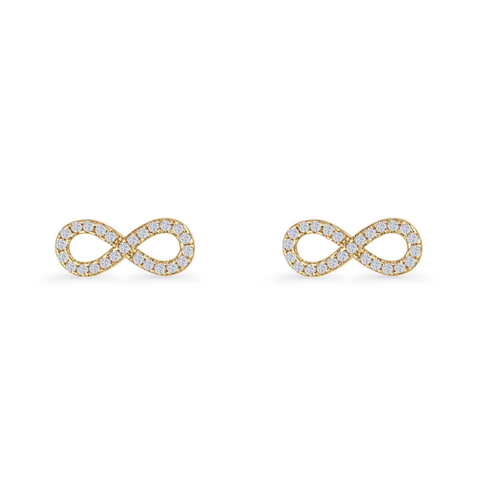 Infinity Stud Earrings