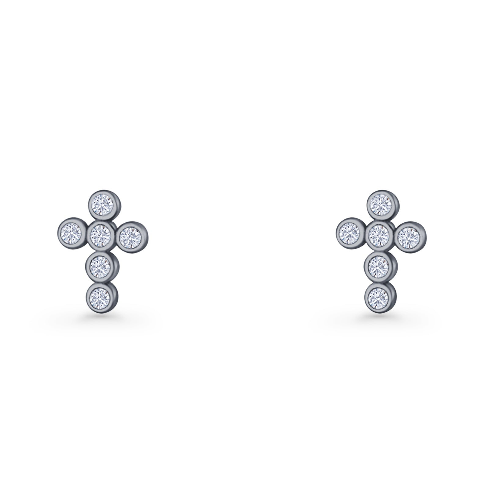 Vintage Style Cross Earring