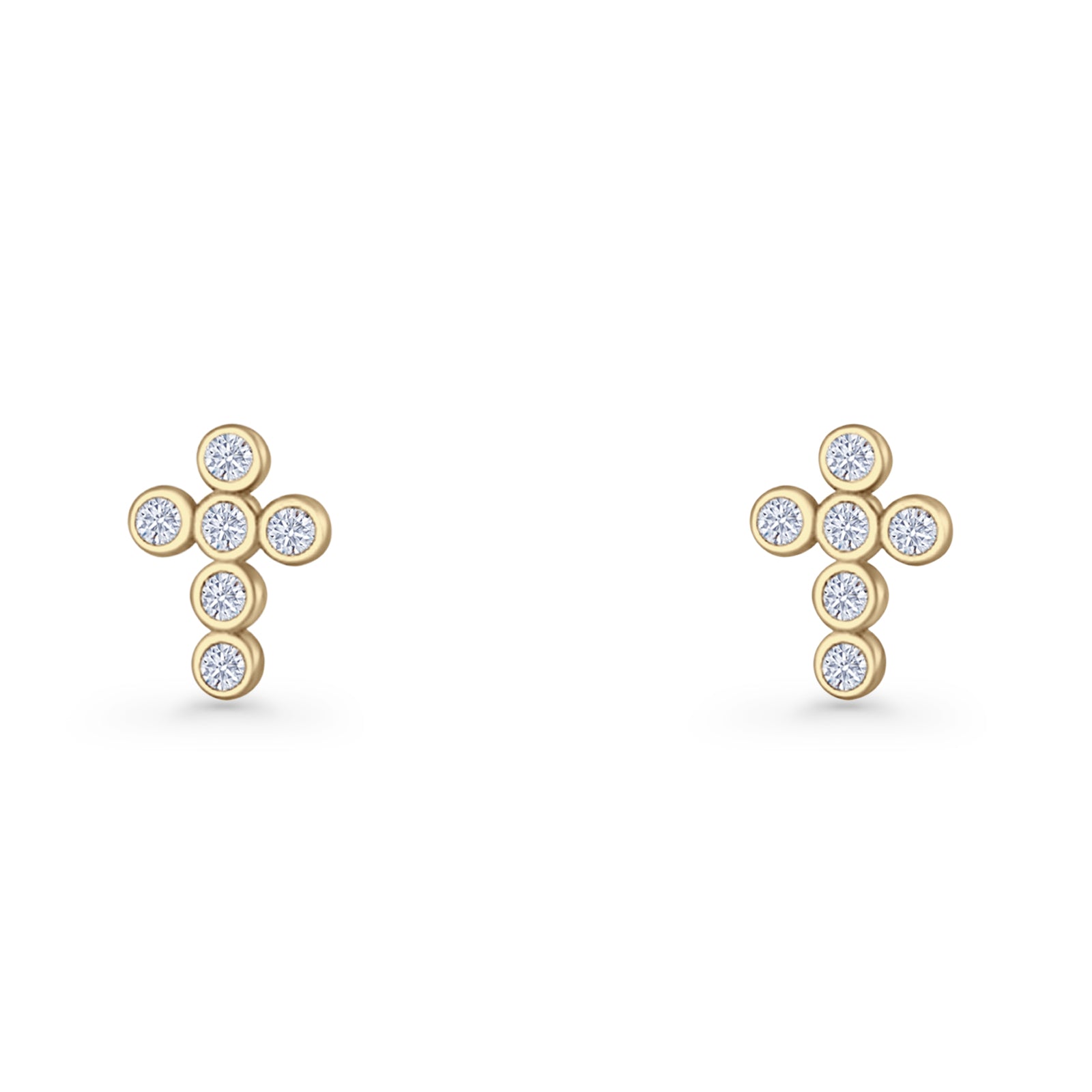 Vintage Style Cross Earring