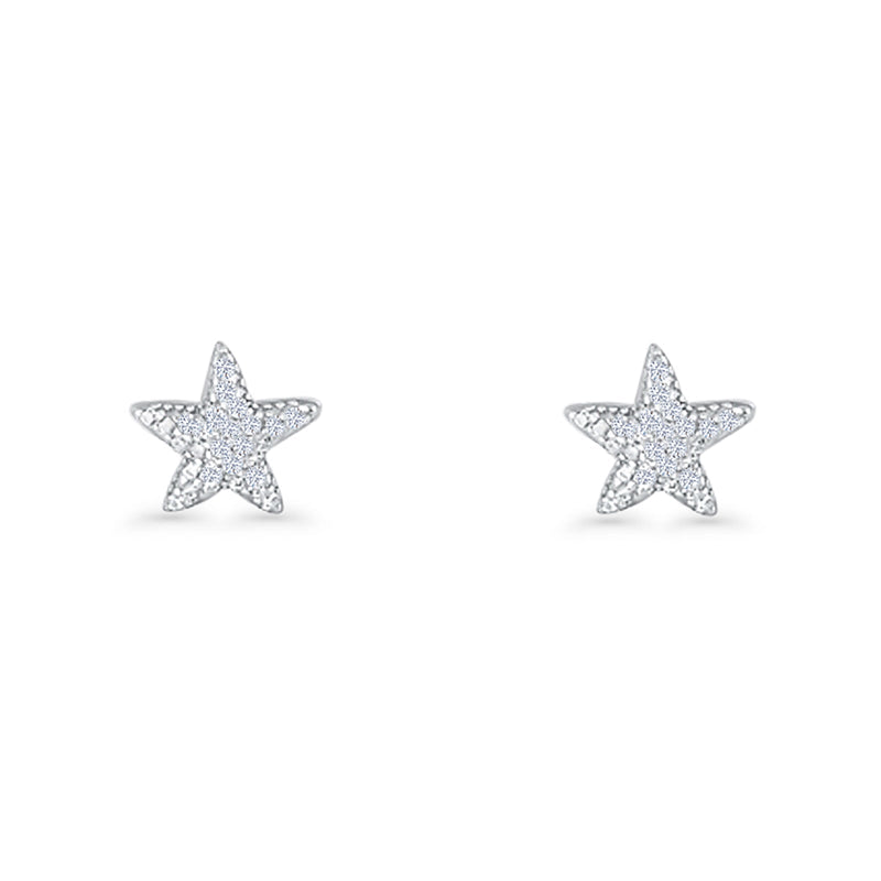 Starfish Stud Earrings