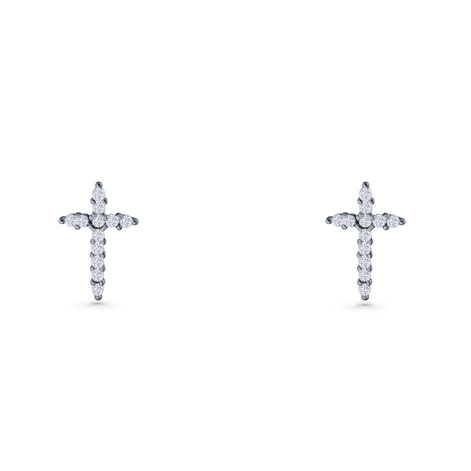 Cross Stud Earrings