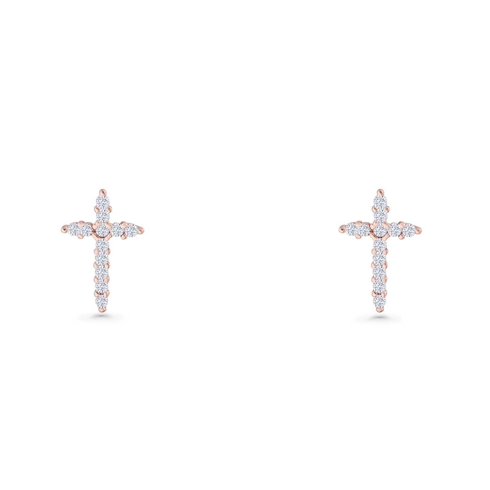 Cross Stud Earrings