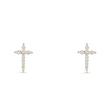 Cross Stud Earrings
