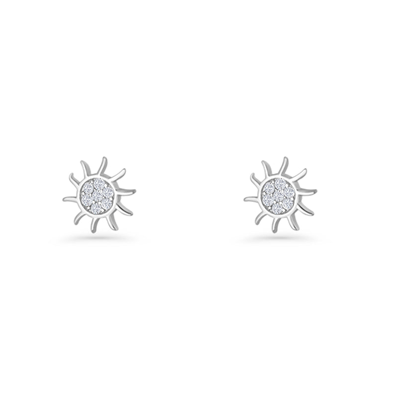 Sun Stud Earrings